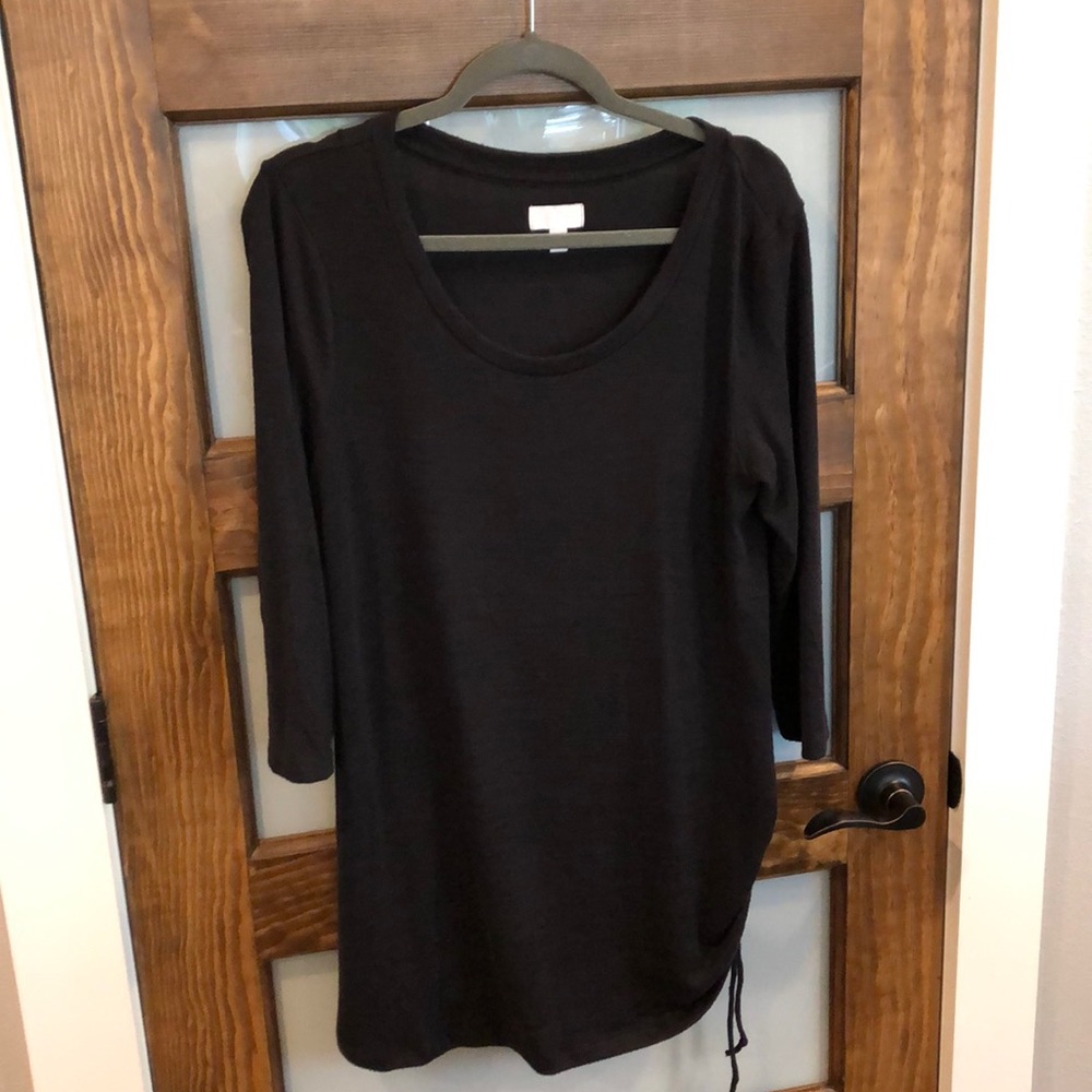 🔥 Black maternity shirt, large